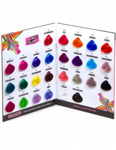 Crazy Color Shade Chart Crazy Color Shade Chart