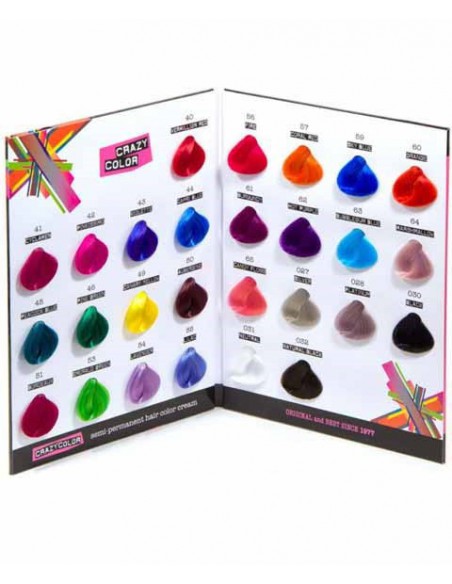 Crazy Color Shade Chart Crazy Color Shade Chart
