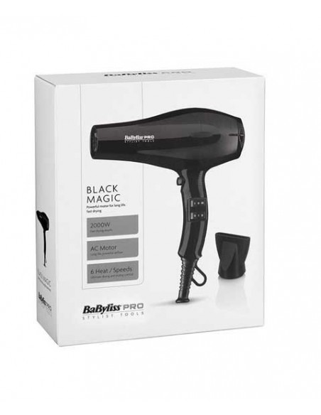 Pro HairdressingBabyliss Black Magic Hairdryer Pro HairdressingBabyliss Black Magic Hairdryer
