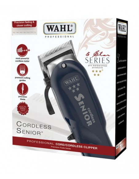 5 Star Series Cordless Senior Cordless Clipper 5 Star Series Cordless Senior Cordless Clipper