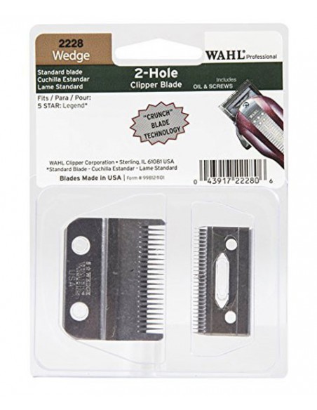 Wahl Wedge 2 Hole Clipper Blade Wahl Wedge 2 Hole Clipper Blade