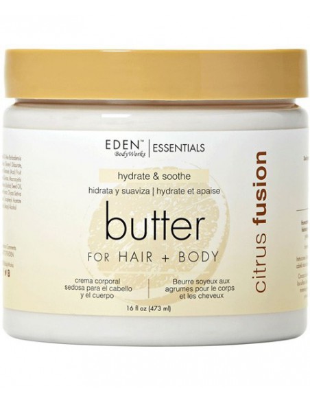 Essentials Citrus Fusion Hair And Body Butter