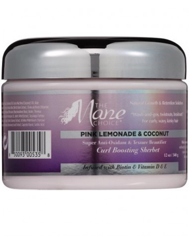 Pink Lemonade And Coconut Curl Boosting Sherbet