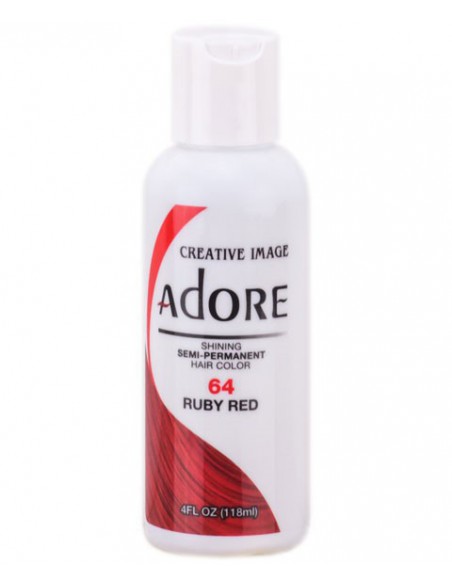 Adore Shining Semi Permanent Hair Color Ruby Red Adore Shining Semi Permanent Hair Color Ruby Red