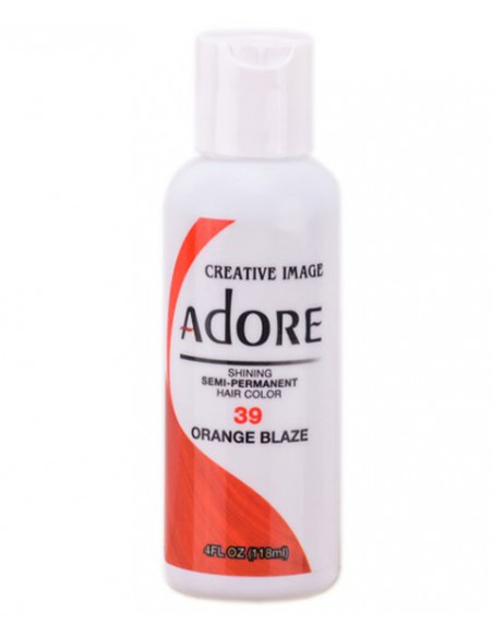 Adore Shining Semi Permanent Hair Color Orange Blaze Adore Shining Semi Permanent Hair Color Orange Blaze