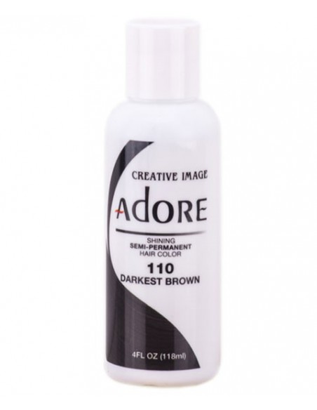 Adore Shining Semi Permanent Hair Color Darkest Brown