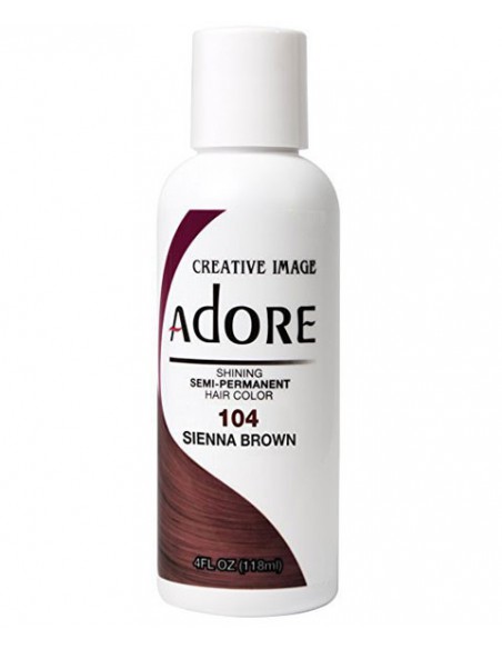 Adore Shining Semi Permanent Hair Color Sienna Brown Adore Shining Semi Permanent Hair Color Sienna Brown