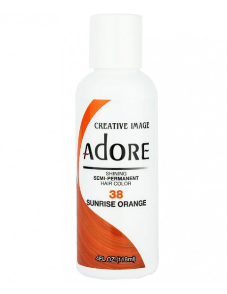 Adore Shining Semi Permanent Hair Color Sunrise Orange Adore Shining Semi Permanent Hair Color Sunrise Orange