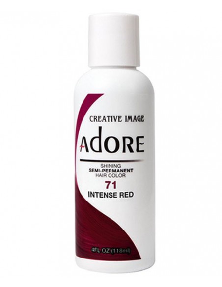 Adore Shining Semi Permanent Hair Color Intense Red Adore Shining Semi Permanent Hair Color Intense Red