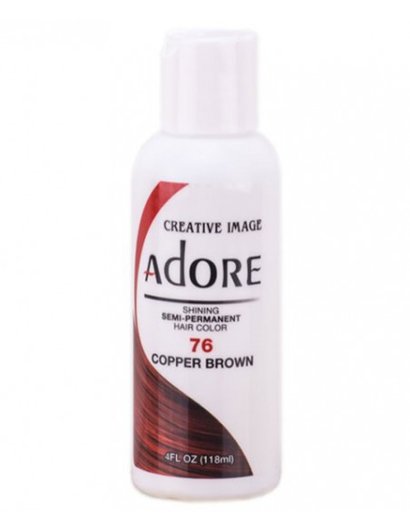 Adore Shining Semi Permanent Hair Color Copper Brown Adore Shining Semi Permanent Hair Color Copper Brown