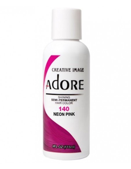 Adore Shining Semi Permanent Hair Color Neon Pink Adore Shining Semi Permanent Hair Color Neon Pink