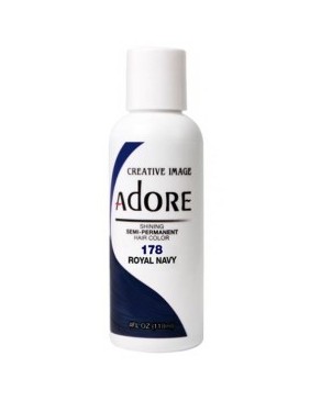 Adore Shining Semi Permanent Hair Color Royal Navy