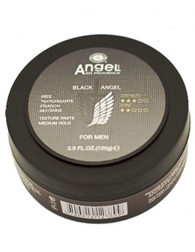 Black Angel For Men Medium Hold Texture Paste Black Angel For Men Medium Hold Texture Paste