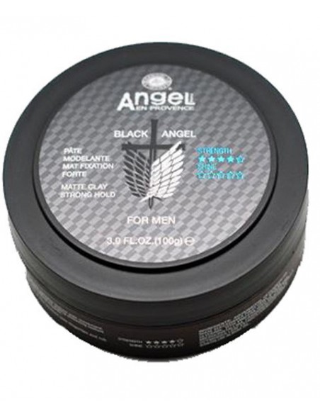 Black Angel For Men Strong Hold Matte Clay