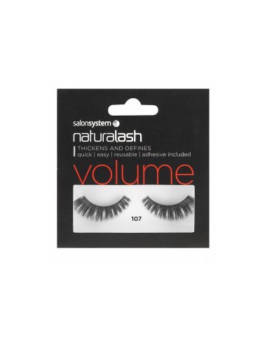Naturalash 107 Black Volume Fake Eyelashes Naturalash 107 Black Volume Fake Eyelashes