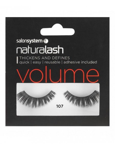 Naturalash 107 Black Volume Fake Eyelashes Naturalash 107 Black Volume Fake Eyelashes