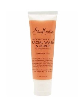 Coconut And Hibiscus Facial Wash And Scrub