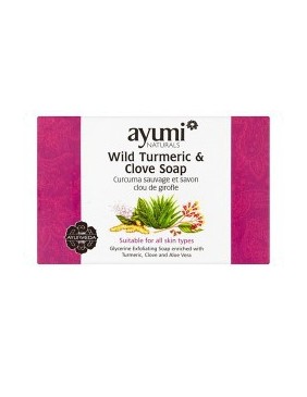 Ayumi Naturals Wild Turmeric And Clove Soap