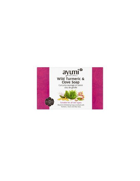 Ayumi Naturals Wild Turmeric And Clove Soap