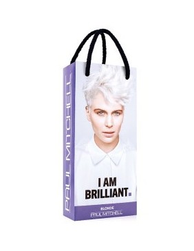 I Am Brilliant Blonde Shampoo And Conditioner Bag