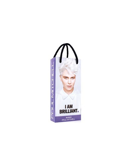 I Am Brilliant Blonde Shampoo And Conditioner Bag