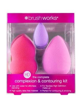 Brush Works HD The Complete Complexion And Contouring Kit