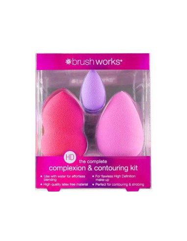 Brush Works HD The Complete Complexion And Contouring Kit Brush Works HD The Complete Complexion And Contouring Kit