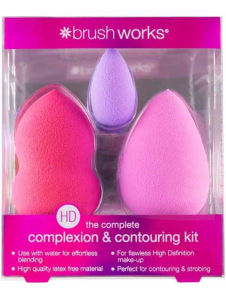 Brush Works HD The Complete Complexion And Contouring Kit Brush Works HD The Complete Complexion And Contouring Kit