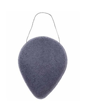 Brush Works Konjac Sponge Black Charcoal