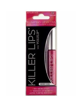 Killer Lips With Volulip Berry Kiss Plumping Lip Gloss