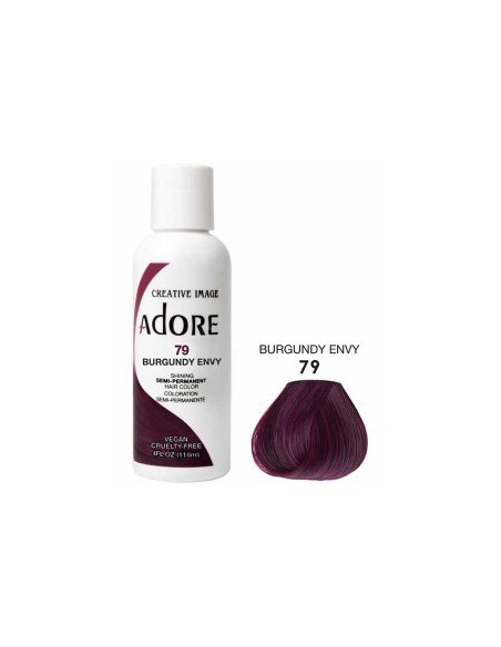 Adore Shining Semi Permanent Hair Color Burgundy Envy