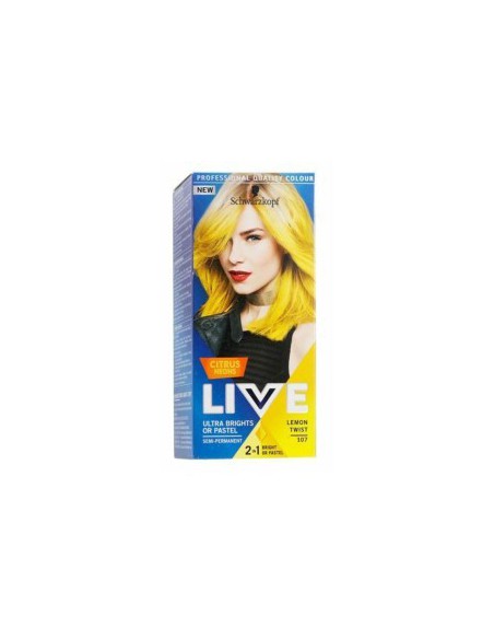 Live Citrus Neon Ultra Bright Or Pastel Semi Permanent Color