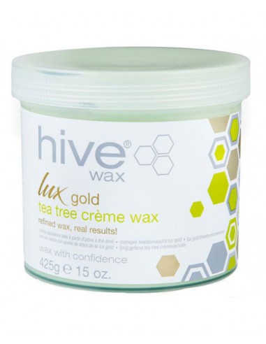 Lux Gold Tea Tree Creme Wax Lux Gold Tea Tree Creme Wax