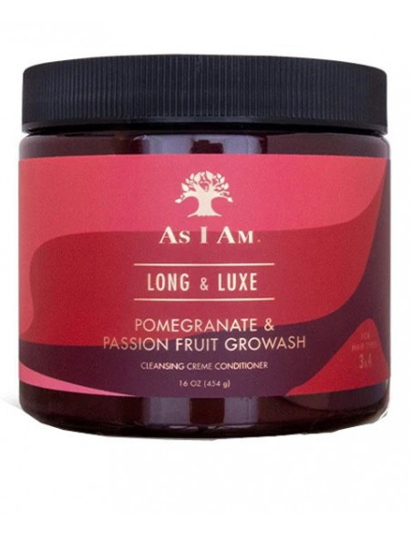 As I Am Long And Luxe Growash Cleansing Creme Conditioner As I Am Long And Luxe Growash Cleansing Creme Conditioner