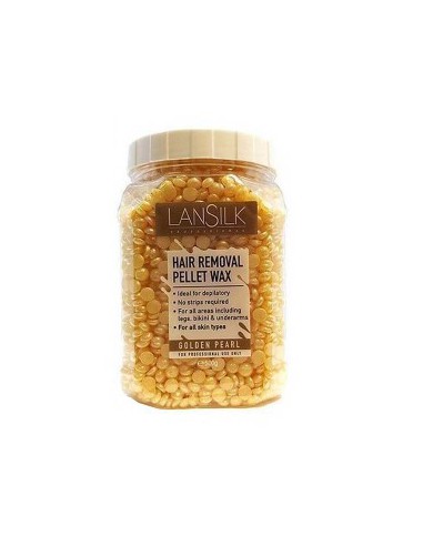 Lansilk ProfessionalGolden Pearl Hair Removal Pellet Wax Lansilk ProfessionalGolden Pearl Hair Removal Pellet Wax