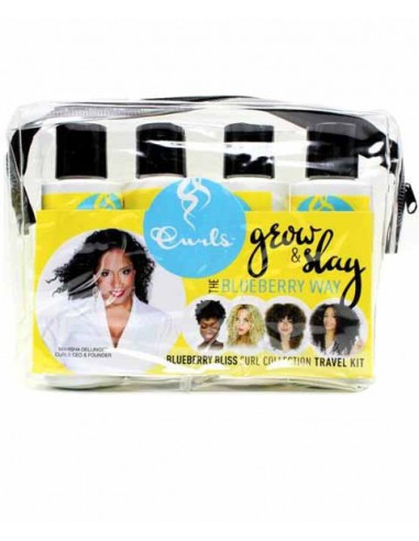 Blueberry Bliss Curl Collection Travel Kit