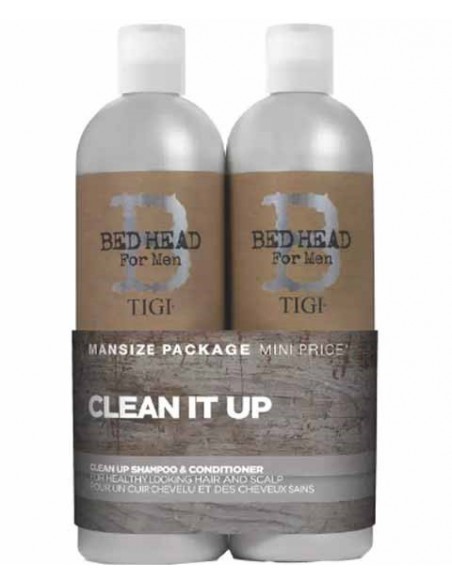 TIGI Bed Head For Men Clean Up Shampoo & Conditioner TIGI Bed Head For Men Clean Up Shampoo & Conditioner