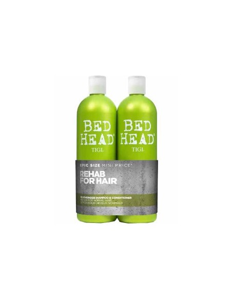 Bed Head Urban Anti Dotes Re Energize Teen Duo Shampoo And Conditioner