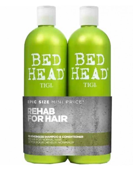 Bed Head Urban Anti Dotes Re Energize Teen Duo Shampoo And Conditioner