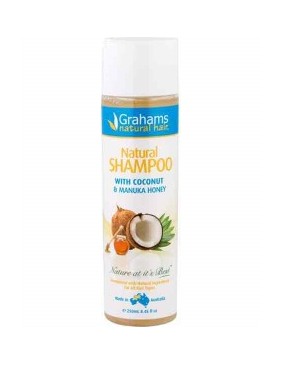 Natural Shampoo With Coconut And Manuka Honey
