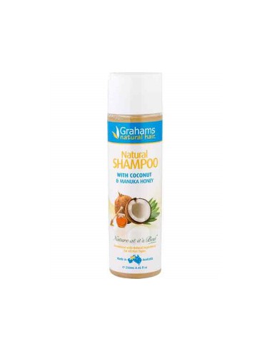 Natural Shampoo With Coconut And Manuka Honey Natural Shampoo With Coconut And Manuka Honey