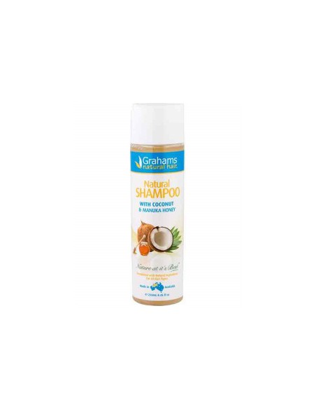 Natural Shampoo With Coconut And Manuka Honey