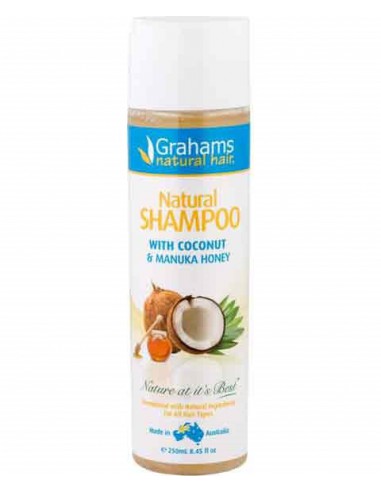 Natural Shampoo With Coconut And Manuka Honey Natural Shampoo With Coconut And Manuka Honey