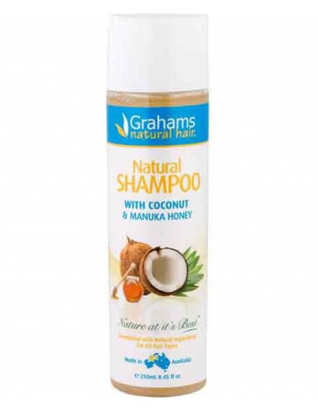 Natural Shampoo With Coconut And Manuka Honey Natural Shampoo With Coconut And Manuka Honey
