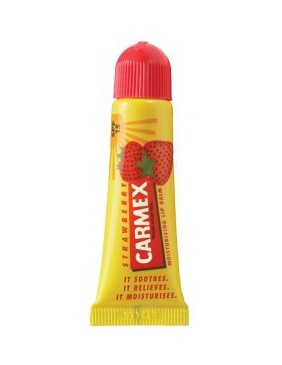 Carmex Moisturising Lip Balm Tube Strawberry
