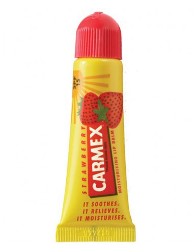 Carmex Moisturising Lip Balm Tube Strawberry Carmex Moisturising Lip Balm Tube Strawberry