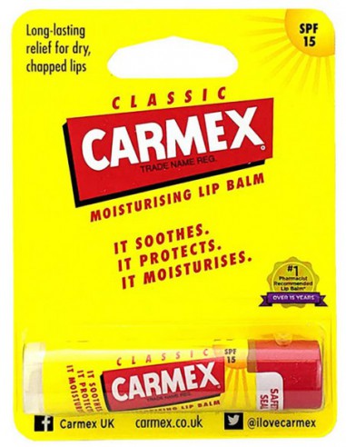 Carmex Moisturising Lip Balm Stick Classic Carmex Moisturising Lip Balm Stick Classic