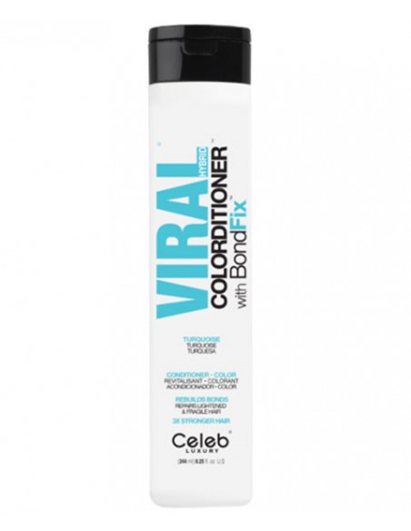 Viral Hybrid Turquoise Colorditioner With Bondfix Conditioner Viral Hybrid Turquoise Colorditioner With Bondfix Conditioner