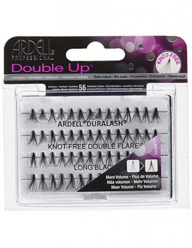 Ardell Double Up Knot Free Double Flares Lashes Long Black Ardell Double Up Knot Free Double Flares Lashes Long Black