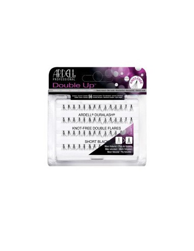 Ardell Double Up Knot Free Double Flares Lashes Short Black Ardell Double Up Knot Free Double Flares Lashes Short Black